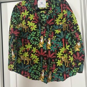 Printfresh Big Cat Energy Jungle Print pajamas M